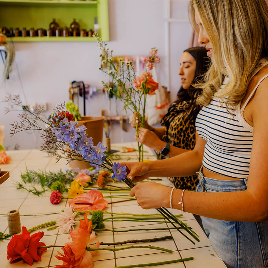 Seasonal Hand-Tied Bouquet Workshop