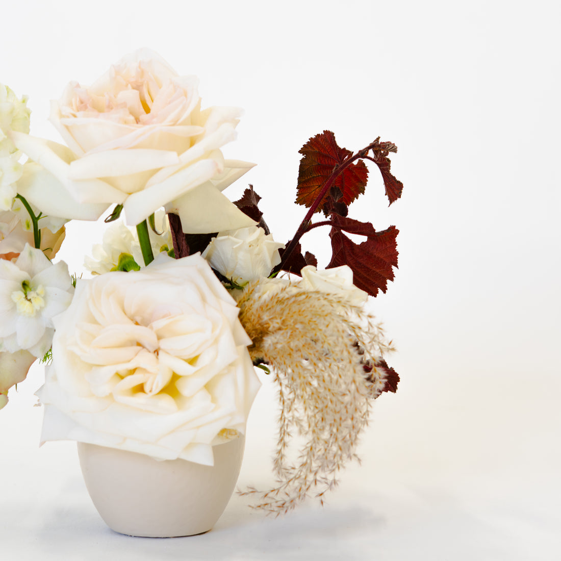Neutral Ceramic Pot Arrangement