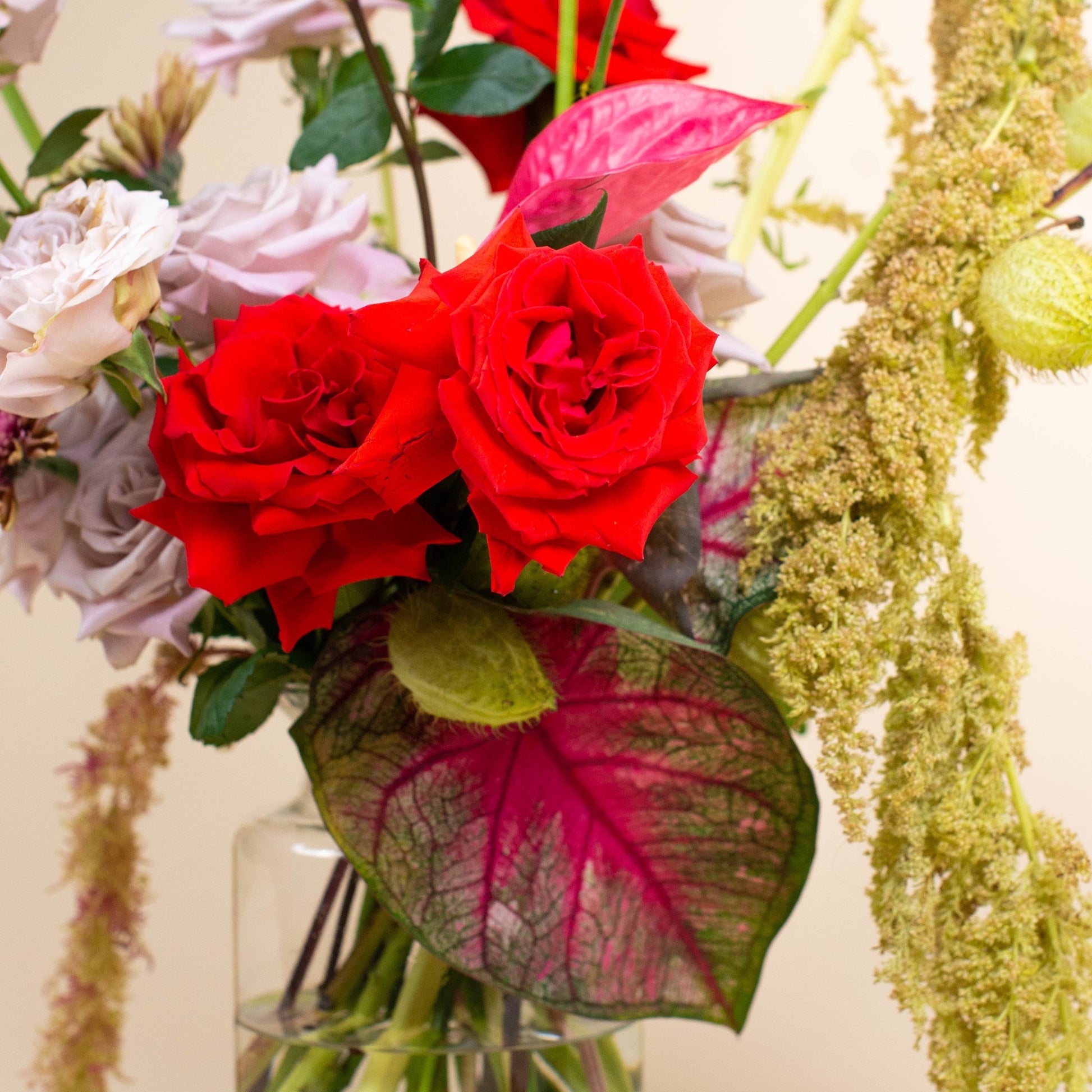 Sculpted Vase Arrangement