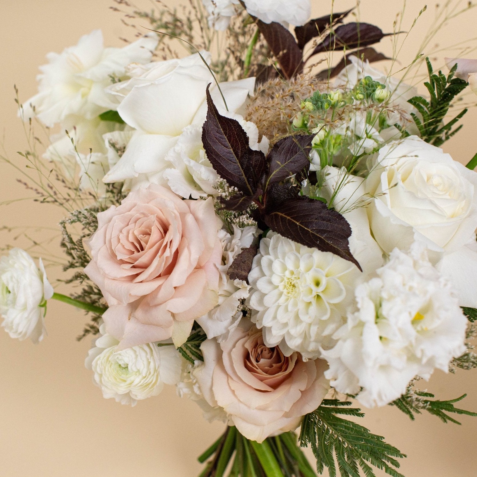 Neutral Bridal Bouquet