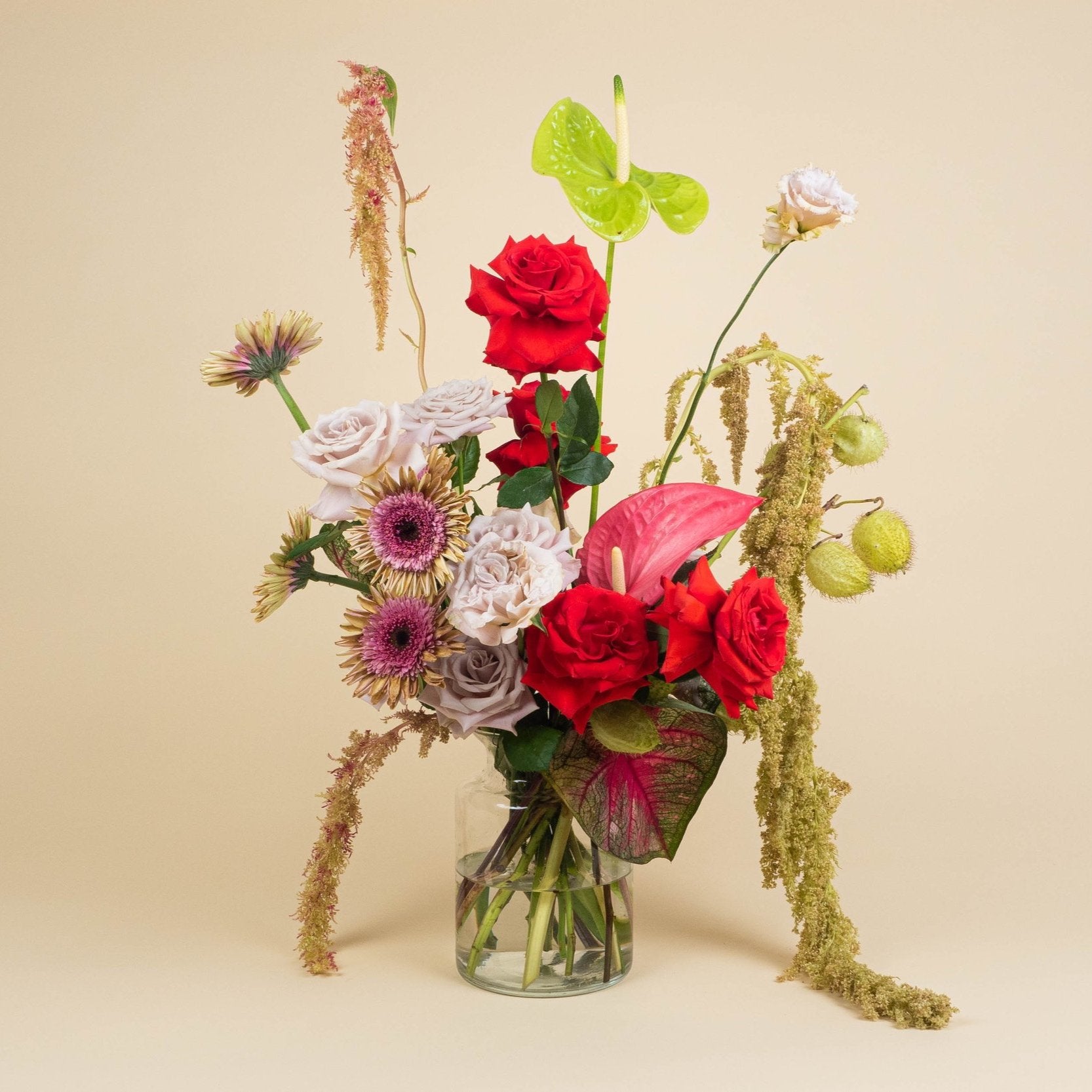Sculpted Vase Arrangement